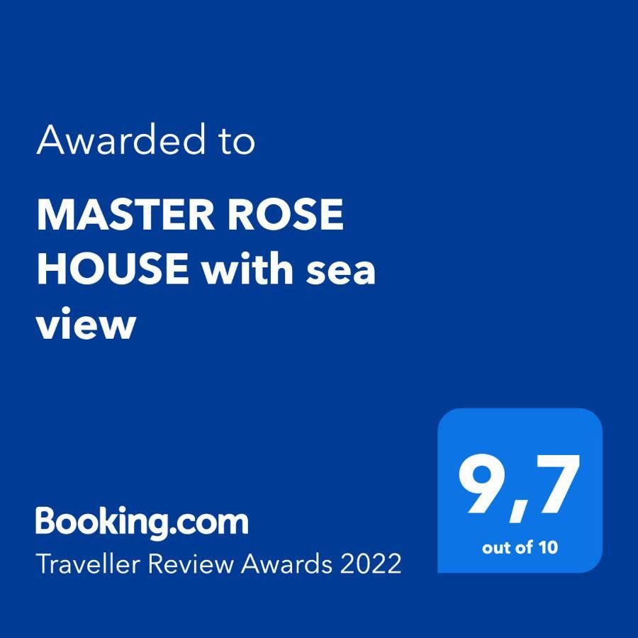 Master Rose House With Sea View Villa Návplio Kültér fotó